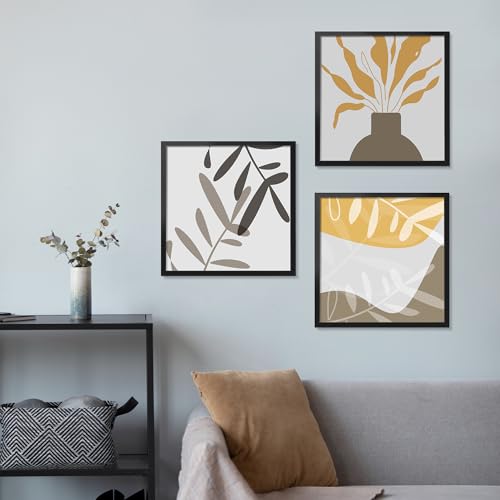 LaVie Home 18x18 Picture Frame for Wall Display, 18x18 Black Picture Frame with HD Plexiglas, 18 x 18 Photo Frame 1 Pack, Picture Frames for Displaying Photos, Classic Collection