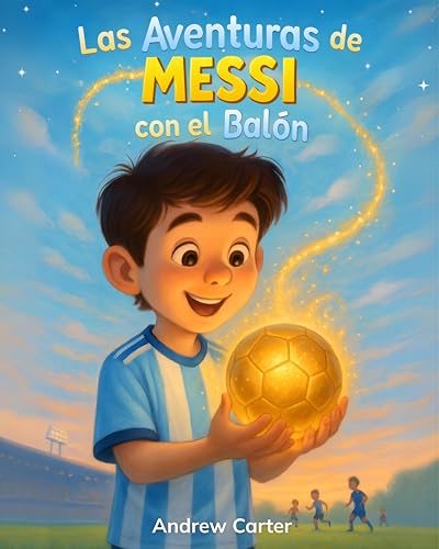 Las Aventuras de Messi con el Balón: Libro de Fútbol para Niños de 5 a 9 Años · Biografía I...