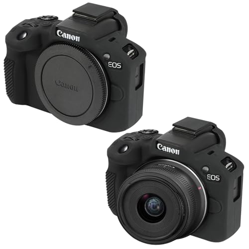 Funda de silicona suave para cámara Canon EOS R50 miniatura 5