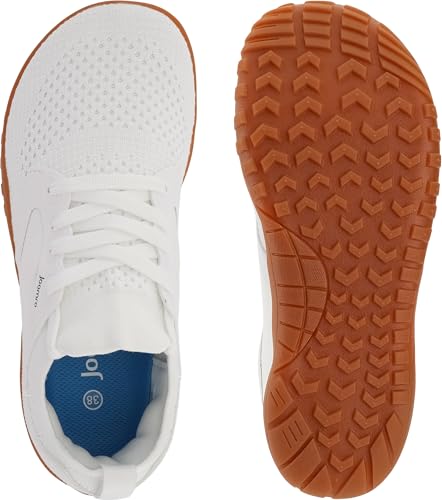 Image of Joomra Women's Wide Minimalist Barefoot Shoes | Wide Toe Box Fashion Sneakers | Zero Drop Grippy Sole