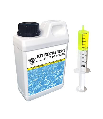 Méduze – Kit de búsqueda de fugas de agua para piscina 1L – Listo para usar