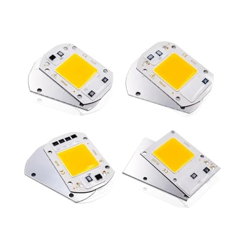 LED�`�b�v50W 30W 20W 10W COB�`�b�v�����vAC 220V 110V�X�}�[�gIC�h���C�o�[�s�v(50W,110V Warm White)