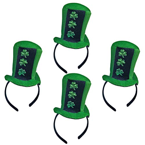 STOBOK 4 Pezzi St. Patrick Day Hat Headband Mini