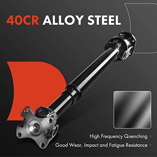 A-Premium Front Complete Drive Shaft Prop Shaft Driveshaft Assembly Compatible With Ram 2500 3500 2013-2018, 4Wd 68Rfe Automatic Transmission, Replace# 5146802Aa #TOP1