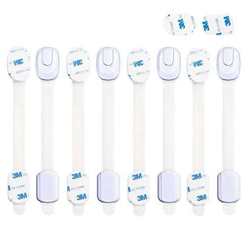 Kindersicherung für Schrank und Schubladen Hoffenbach Germany – 8x Schranksicherung zum kleben für Baby und Kind… – Bild 3