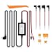 9.68Ft Type C Dash Cam Hardwire Kit 12-30V to 5V,Hardwire Kit for Dash Camera Includes 5A Blade Fuse/Fuse Tap/Power Cable/Tool,Dashcam Hardwires Kits USB C with Low Voltage Protection