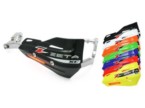 Zeta Xc Flasher Black Hand Shields (Pair) For Armor Handguards #TOP1