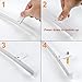 Datttcc Alloy Plastic Windows and Balcony Curtain Track Soft Curved Track Rail Slide Rail Accessories (5 Meters)