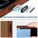 SHIELDON Prawdziwa Skóra Etui do iPhone 17 6,3", Retro Brązowy