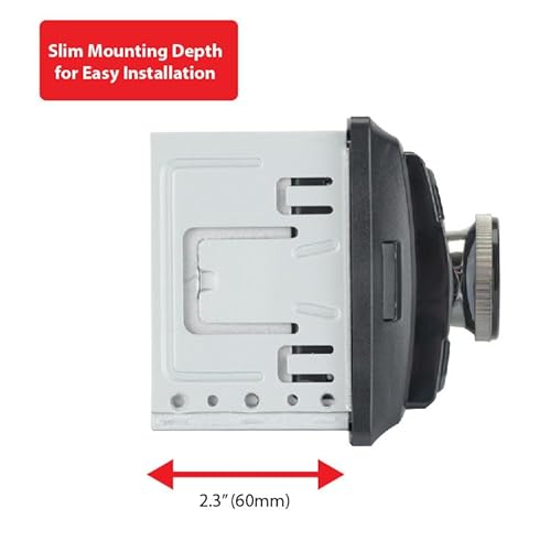 Dual Electronics Xdm17Bt Single Din Car Stereo | Push To Talk Assistant thumb #4