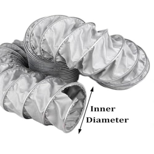 Tuyau de ventilation flexible 160 mm retractable de 5m pour gaine evacuation - 8