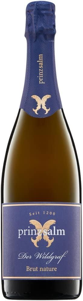 Prinz Salm Der Wildgraf Brut nature Winzersekt, Sekt von der Nahe Deutschland brut nature (1 x 0.75 l)