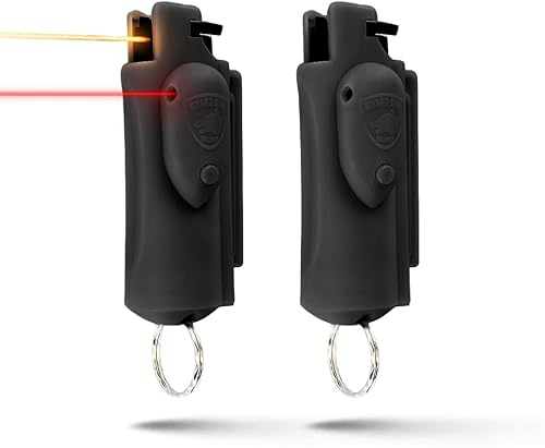 Miniatura 8 de Guard Dog AccuFire Gas pimienta con mira láser. Aerosol de gas pimienta rojo, para defensa personal de máxima potencia.