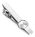 ORAZIO Engraved Initial Tie Clip Bar Letter Tie Pins Set for Mens Business Wedding Shirts Tie Clips A-Z (H new)