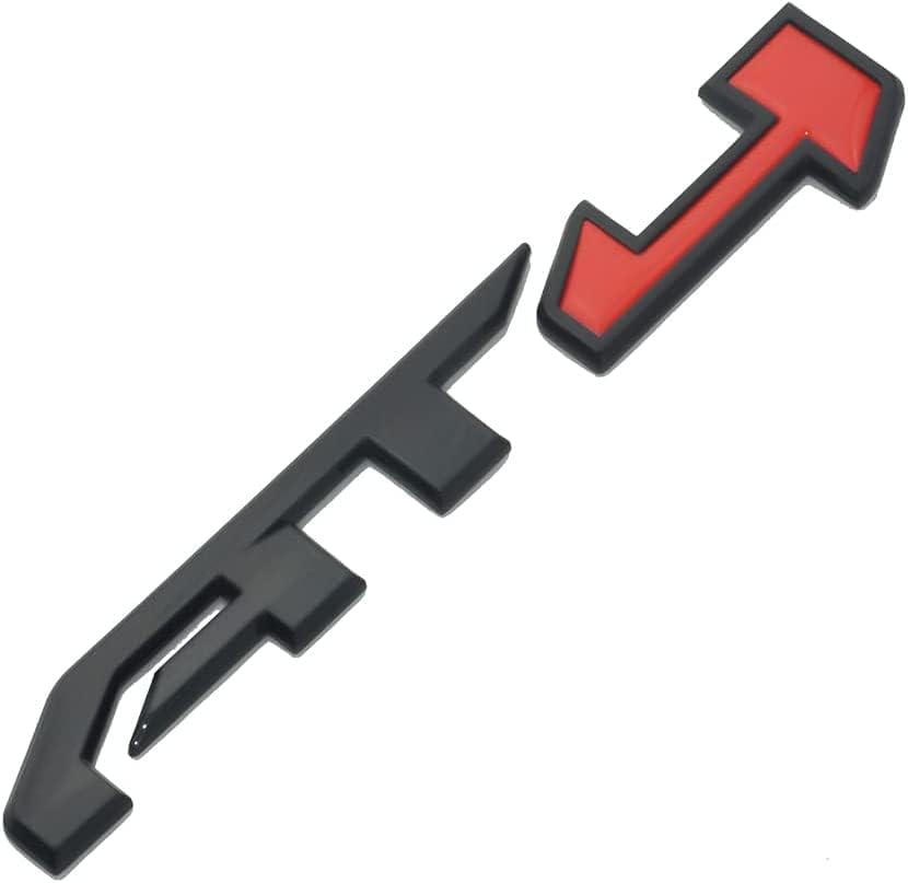 Miniatura 5 de 4 piezas de emblema AT4 HD Sierra Letras 3D Puerta Lateral Trasera Placa de identificación 85002068 Reemplazo para Sierra 1500 2500HD 3500HD Canyon