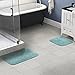 Garland Rug Traditional Nylon Washable Sea Foam 2 Bath Rugs (17