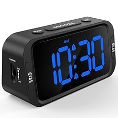 Digital Dual Alarm Clock for Bedroom, Easy to Set, 0 100 % Dimmer, USB Charger, 5 Sounds Adjustable photo Digital Dual Alarm Clock for Bedroom, Easy to Set, 0 100 % Dimmer, USB Charger, 5 Sounds Adjustable