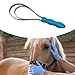 Pet Shedding Blade Hair Remover Tool with Handle for Dogs Horses Cats Donkeys Animal Grooming Comb 12.20x3.74 inch- Double Loop