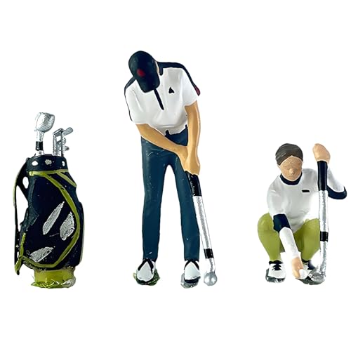 Figurine miniature de golf 1 64 pour exposition diorama - 7