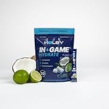 Holey Pickleball in-Game Premium Hydration Drink Mix Premium Ingredients with Electrolytes and Nootropics to Play Longer (20 Stick Pouch, Coconut Lime)