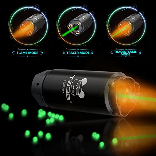 T238 Tracer Unit - Airsoft Tracer For Nerf Darts/Gel Ball Blaster (14 Ccw Adapter And 19Mm To 16Mm Adapter) #TOP1