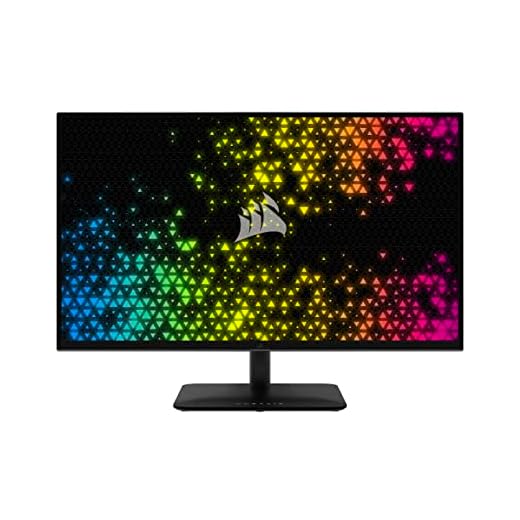 Corsair XENEON 32QHD240 Gaming Monitor - 32-Inch, IPS QHD (2560 x 1440), AMD FreeSync™ Premium Adaptive Sync, 240Hz Refresh Rate, 1ms, DisplayHDR600, HDMI 2.0, DisplayPort 1.4, USB-C 3.1 - Black
