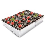 Immer die richtige Größe – Wunschgröße auswählen, stufenlos einstellen, mit beiliegenden Klammern fixieren, damit nichts verrutscht. Blechkuchenform 18–33(B)x27-52(L)cm - ideal für Kuchen von klein bis XXL; spülmaschinenfest, aus Edelstahl.