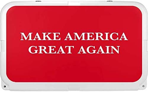Skinit Decal Skin Compatible with YETI Tundra 45 Hard Cooler - Originally Designed Make American Great Again Design