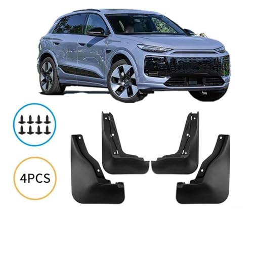 Salpicaderas y guardabarros para Audi Q6L E-Tron 2025 delanteros y traseros 8