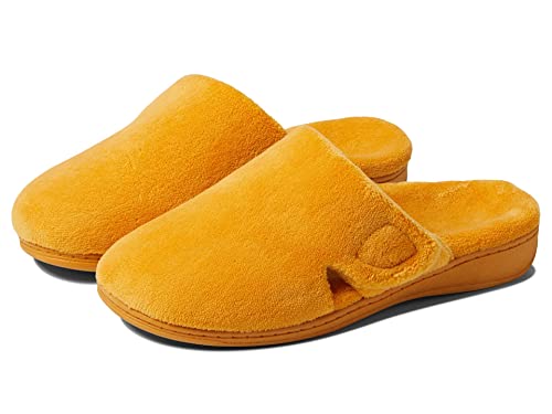 Image of Vionic Women's Gemma Mule Slipper - Comfortable Spa House Slippers that Include Three-Zone Comfort with Orthotic Insole Arch Support, Soft House Shoes for Ladies