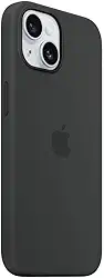 Apple Capa de silicone com MagSafe para iPhone 15 – Preto 