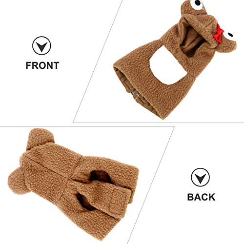 UKCOCO Pássaro Vôo Terno Papagaio Roupas de Inverno Lã Quente Fraldas Pássaro Fraldas Papagaio Capuz