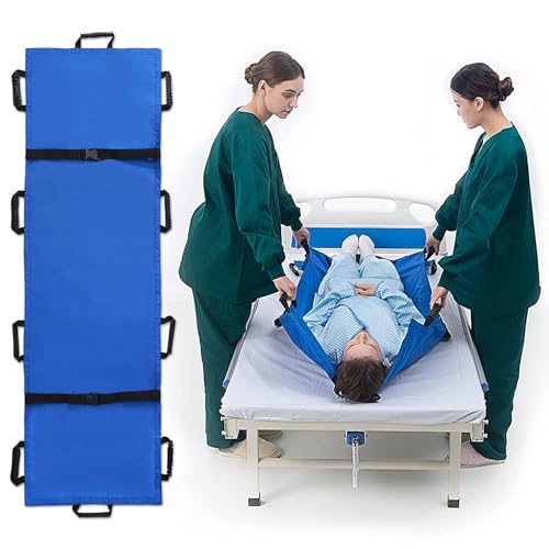Barella A Cucchiaio Di Emergenza, Barella Pieghevole Con 12 Maniglie, Semplice Trasporto Morbido, Barella Da Trasporto Portatile, Per Lavori Di Emergenza Domestici, Barelle Mediche