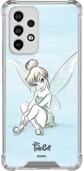 Skinit Clear Phone Case Compatible with Galaxy A53 5G - Officially Licensed Disney Tinker Bell Sketch Art Design