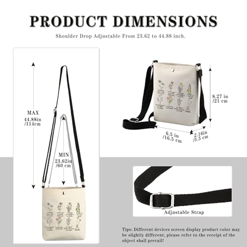 Doula Gift Intuitive Birth Worker Affirmations Gift Doula Appreciation Gift I Am A Doula Crossbody Bag2