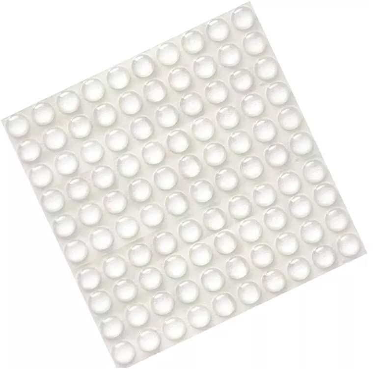 Mincer Silicone Circular Dots Cabinet Safety Stoppers Protective Anti Slip Feet Bumper Dots for Furniture (Transparent) (100) (B0BMXGQ9PC) Amazon Price History, Amazon Price Tracker