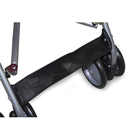 Carrinho Passeio Pet para Transporte Cachorro Happy Rosa Woof