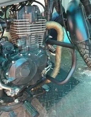Barre de Protection Moteur Moto CB400SS Pare-Chocs Métal Anti-Choc