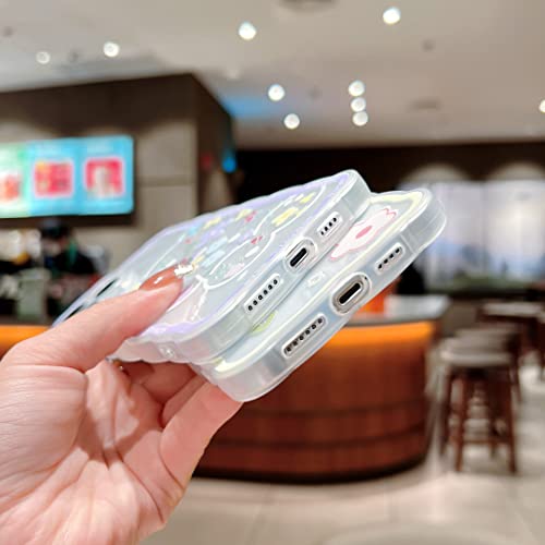 Szxyczl Compatible With Iphone 14 Pro Max Pro Case Cute Cartoon Floral Butterfly Design For Women Girls Aesthetic Kawaii Slim Soft Tpu Transparent Cover For Iphone 14 Pro Max (Yellow) #TOP6