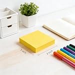Sticky Notes 3x3 inch, 8 Pads, 82 Sheets/pad Bright Colors Self-Stick Note Pads, Recyclable Sticky Pads, Easy to Post for Home, Office, Classroom, Notebook - Image 2