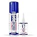 MITREAPEL Super CA Glue (1.75 oz.) with Spray Adhesive Activator (6.75 fl oz.) - Crazy Craft Glue for Wood, Plastic, Metal, Leather, Ceramic - Cyanoacrylate Glue for Crafting and Building (1 Pack)