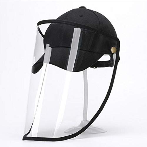 F Fityle Lotes 3 Chapéu De Proteção Com Tampa Do Rosto à Prova De Poeira Tampa Ajustável à Prova De