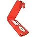 Produktbild iGadgitz U0285 PU Leder Tasche Schutzhülle Etui Case Hülle und Display Schutzfolie Kompatibel mit Apple iPod Classic 80gb, 120gb und 160gb - Rot