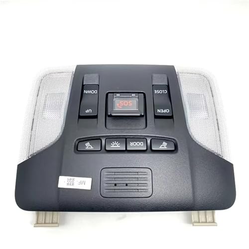 Car Reading Lamp Sunroof Switch for Toyota Corolla MK12 81260-02D40 02A91 2019-2023,Car Interior Overhead Console Dome Light Reading Lamp,A-Beige(Normal/B-Black)