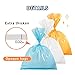 Deefre Odor Sealing Disposable Diaper Bags XS/300 Count Diaper Sacks Scented Diaper Trash Bags Large Capacity Diaper Disposal or Pet Waste Bags