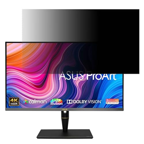 ASUS ProArt Display PA32UCX 32C` 16:9 Ή `h~tB^[ vCoV[tB^[ u[CgJbg ˖h~ PC p\R j^[ ̂h~ ʕیtB یV[g EȒP ʎgp