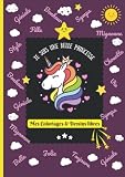  Mes Coloriages et Dessins Libres de Filles: Je suis une belle Princesse - Géniale, Sympa, Mignonne, Chouette, Jolie: Cahier de coloriages inspirants ... et ses premières prises de notes de princesse