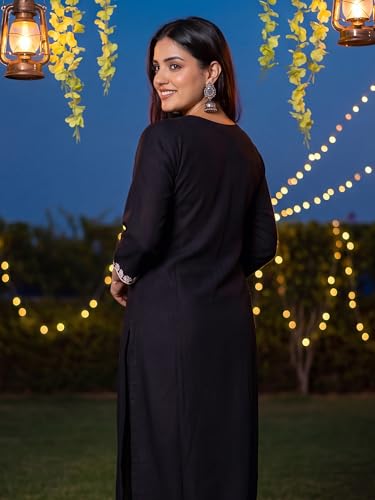 Image of INDO ERA Women's Silk Blend Embroidered Sequinned Kurta & Pant with Dupatta Set