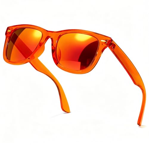 Image of SIPHEW Polarized Sunglasses for Women & Men - UV400 Mirrored Beach Eyewear, Designer Unisex Fashion Sunglasses w /Medium Fit