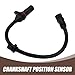 pinflaw 1 PC Car Engine Crankshaft Position Sensor, Solve Ignition Difficulties Stable Flexible Structure Sensor, Replacement OEM No. 39180-2B000 391802B000 Parts, Compatible with Modern (Black)